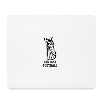 Fantasie Football - Mousepad (Querformat) - Weiß - Vorne