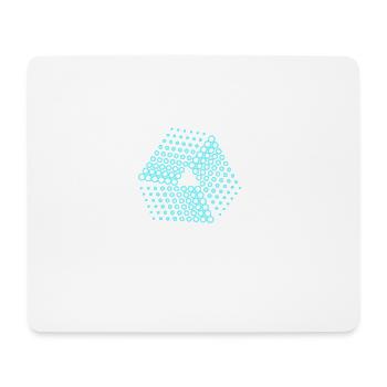 abstract dots - Mouse Pad (horizontal) - white - Front