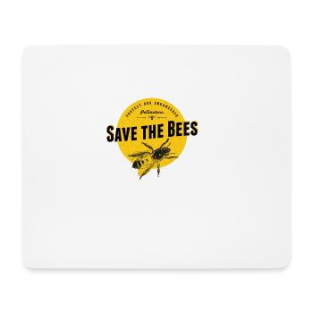 Save The Bees - Mouse Pad (horizontal) - white - Front