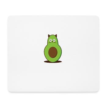 Katze Weihnachten Geschenk Kätzchen verspielt miau - Mousepad (Querformat) - Weiß - Vorne