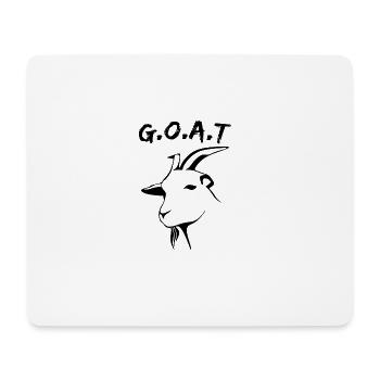GOAT Cadeau Design - Tapis de souris (format paysage) - blanc - Devant
