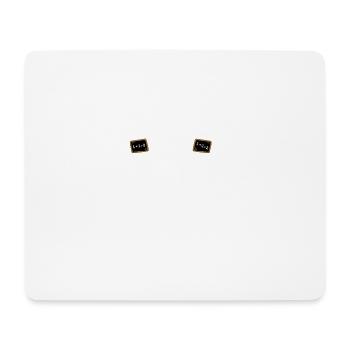 Englisch ist wichtig, aber Mathematik ist wichtig - Mousepad (Querformat) - Weiß - Vorne