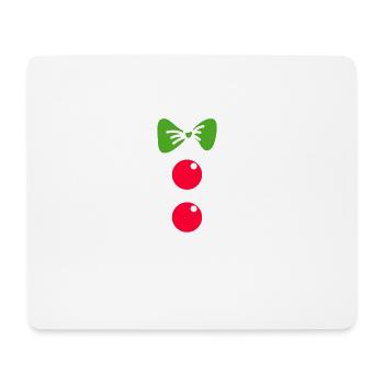Shirt as a gift for Christmas outfit - Mouse Pad (horizontal) - white - Front