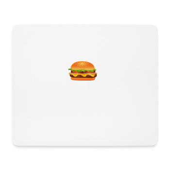 Body by burgers burger lovers - Mouse Pad (horizontal) - white - Front