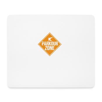 Runaway Sports extrêmes Stunt - Tapis de souris (format paysage) - blanc - Devant