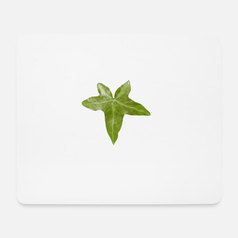 efeu blatt - Mousepad (Querformat) - Weiß