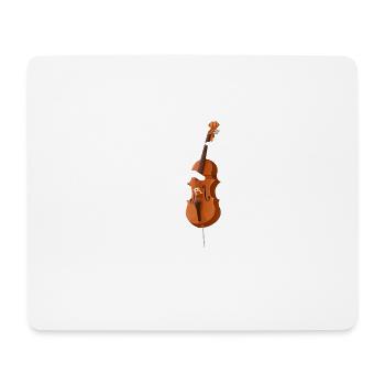base de chat - Tapis de souris (format paysage) - blanc - Devant