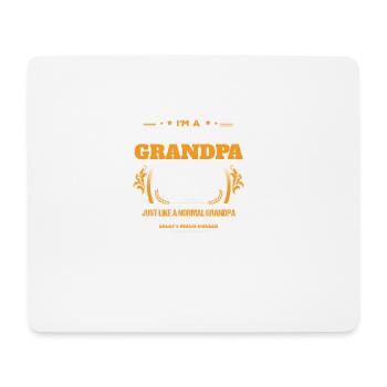 Jagd-Großvater-Hemd-Geschenk-Idee - Mousepad (Querformat) - Weiß - Vorne
