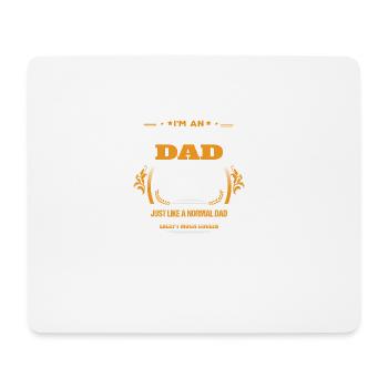 Orientation papa chemise idée cadeau - Tapis de souris (format paysage) - blanc - Devant