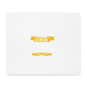 Bester Papa der Welt Vater Geschenk Vatertag Dad - Mousepad (Querformat) - Weiß - Vorne