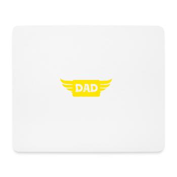 Le plus grand jour de père de papa du monde cadeau papa Père - Tapis de souris (format paysage) - blanc - Devant