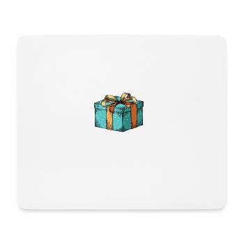 Gangsta Wrapper - Weihnachten - Einpacker - Mousepad (Querformat) - Weiß - Vorne