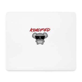 Koala - T-Shirt - Sonnenbrille - Extra - Mousepad (Querformat) - Weiß - Vorne