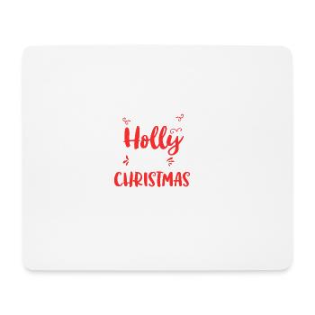 Haben Sie eine Holly Jolly Weihnachten Funny Holiday Xmas - Mousepad (Querformat) - Weiß - Vorne