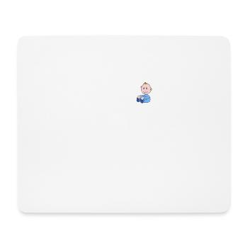 Chargement en cours ... bébé s'il vous plaît attendre! | shirt de bébé - Tapis de souris (format paysage) - blanc - Devant