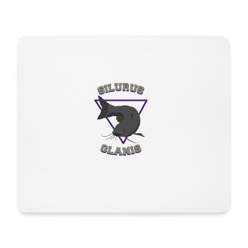 Latein Wels Angler Geschenk - Mousepad (Querformat) - Weiß - Vorne