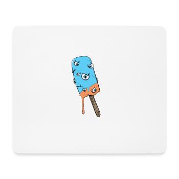 Augencreme Genuss - Mousepad (Querformat) - Weiß - Vorne