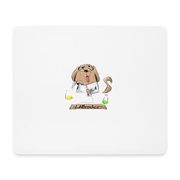 Tier Haustier Liebhaber LABrador Hund Haustier - Mousepad (Querformat) - Weiß - Vorne