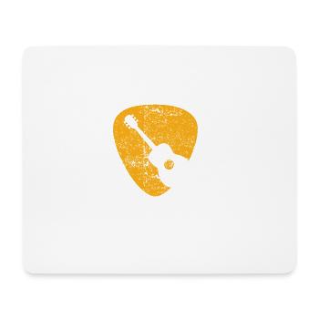 Acoustic Guitar Pick - Tapis de souris (format paysage) - blanc - Devant