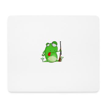 Hippity Hoppity Get Off My Property - Mouse Pad (horizontal) - white - Front
