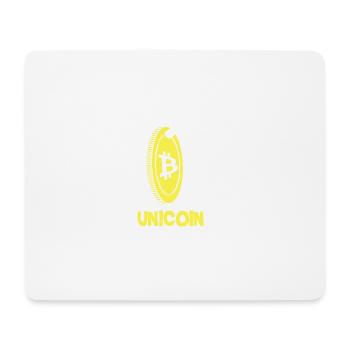 Unicoin Funny Bitcoin Unicorn Blockchain Monnaie - Tapis de souris (format paysage) - blanc - Devant
