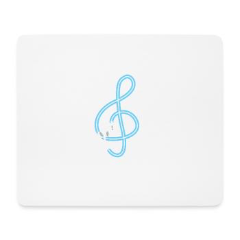Music is the key - Music - Sound - Song - Lyrics - Mouse Pad (horizontal) - white - Front