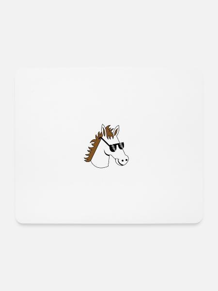 Pferdewirt - Pferd - Arbeit - Reiterhof - Stall - Mousepad (Querformat) - Weiß