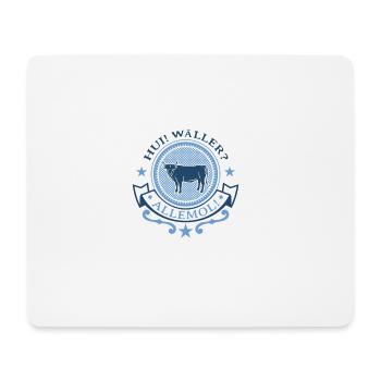 Heimat bedeutet Westerwald GESCHENK - Mousepad (Querformat) - Weiß - Vorne