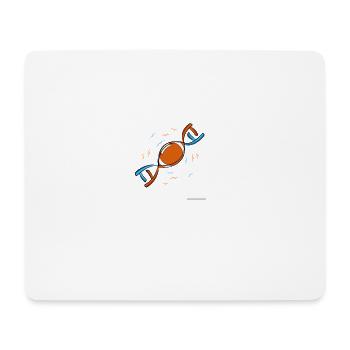 American Football in meiner DNA Geschenk Genen - Mousepad (Querformat) - Weiß - Vorne