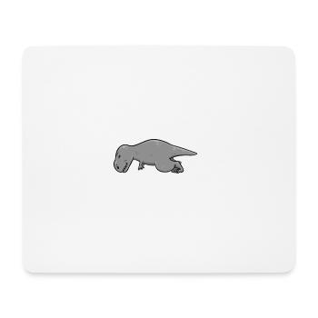 Yoga drôle cadeau drôle drôle zen anniversaire - Tapis de souris (format paysage) - blanc - Devant