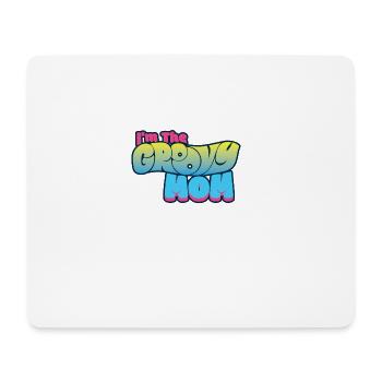 Groovy Mom - Mama T-Shirt - Mousepad (Querformat) - Weiß - Vorne