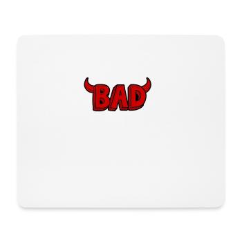 Bad or evil - Mouse Pad (horizontal) - white - Front
