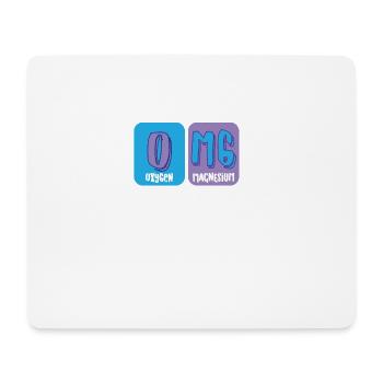 Funny - OMG - Element - Lustig - Cool - Geschenk - Mousepad (Querformat) - Weiß - Vorne