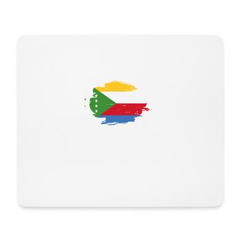 homeland flag love origin Comoros png - Mouse Pad (horizontal) - white - Front