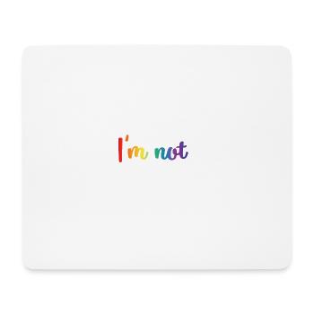 Gay - Gay - Gay Pride - Gift - Pride - Mouse Pad (horizontal) - white - Front