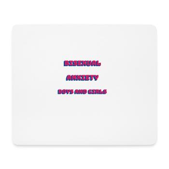 Bisexual Shirt - Bi - Gift - LGBT - Mouse Pad (horizontal) - white - Front