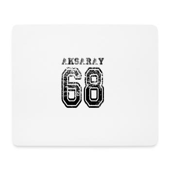 68 plaque d'immatriculation Aksaray turque comme un cadeau - Tapis de souris (format paysage) - blanc - Devant