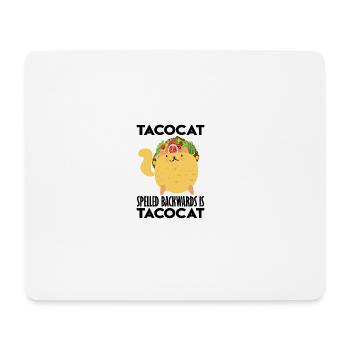 Tacocat Backward Tacocat Mexico Taco - Mouse Pad (horizontal) - white - Front
