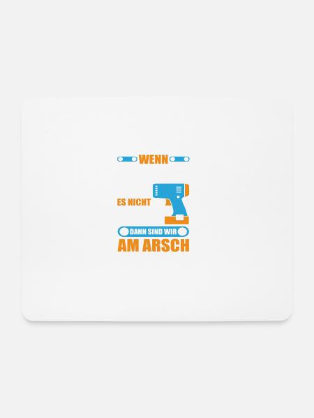 CHRISTOPH Name Geschenk Reparatur reparieren - Mousepad (Querformat) - Weiß