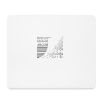 Bookworm - only a chapter - Mouse Pad (horizontal) - white - Front