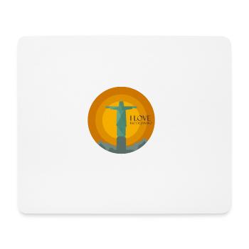 I love Rio de Janeiro - Mouse Pad (horizontal) - white - Front