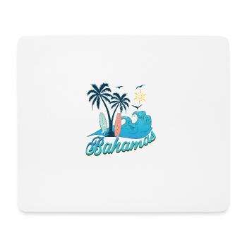Bahamas holiday sun beach - Mouse Pad (horizontal) - white - Front