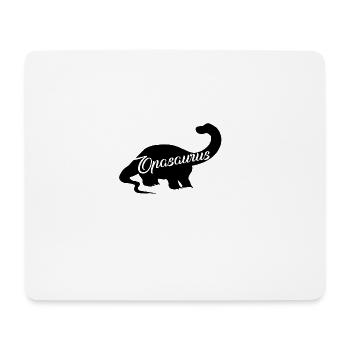 Opasaurus - Mouse Pad (horizontal) - white - Front