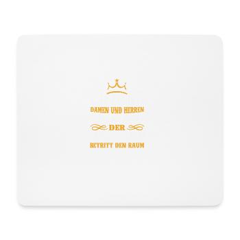 AUTOMOBIL-SERVICEBERATER Beruf Geschenk Majestät S - Mousepad (Querformat) - Weiß - Vorne