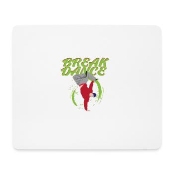 break dancing - Mouse Pad (horizontal) - white - Front