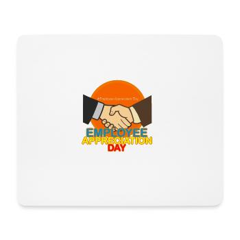 Appreciation day of the employees - Mouse Pad (horizontal) - white - Front