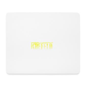 Krefeld - Eishockey meine Droge - mein Dealer. - Mousepad (Querformat) - Weiß - Vorne