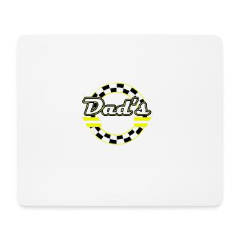 Funny Dad's Taxi Service Gift - Mousepad (Querformat) - Weiß - Vorne