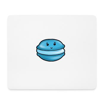Kawaii Macaroon -Cute Macaroons French Cookie - Mouse Pad (horizontal) - white - Front