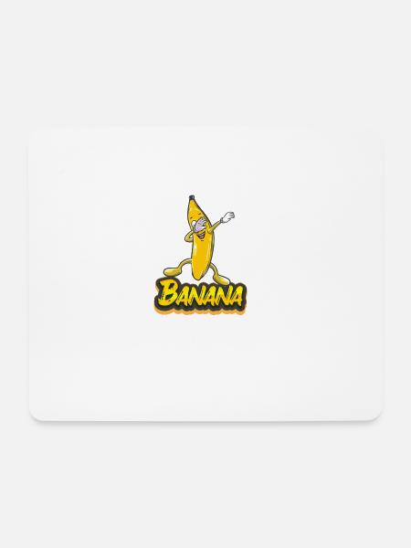 Dab tamponnant banane DabDance naissance drôle de cadeau - Tapis de souris (format paysage) - blanc